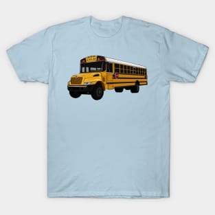 School bus cartoon illustration T-Shirt